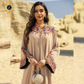 Zaynab Elegant Jalabiya Balloon Sleeve New Abaya Simple Ramadan Dress Women Muslim Open Elegant Jalabiya