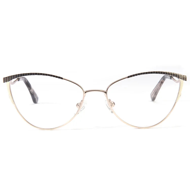 FEROCE Wholesale Metal Lady Hot Sale China Factory Eyeglasses Optical Frames