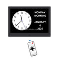 13  inch Digital Day-Date Clock for the Visually Impaired