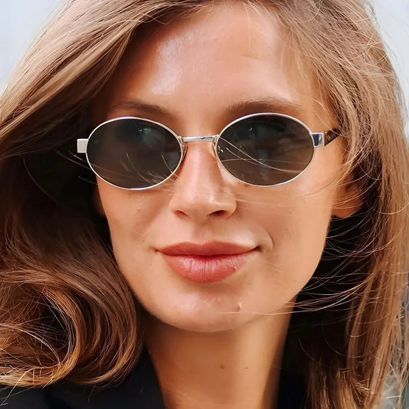 DL Glasses Fashion Women Oval Sunglasses