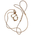 HZ Wholesale Crystal Beautiful clear Quartz Tumbled Shape Tree of Life Pendant Necklace for Gifts Jewelry