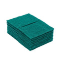 Eco-Friendly Cleaning Abrasive Scouring Pad with Anti-Ultraviolet Protection Durable Polyester Green for Household Use