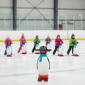 QIQU 40/Pallet Trainer Space-Saving Rink Aid Blow Molded Compact Penguin Ice Skate Pusher