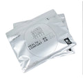 Hot Sale Custom Logo Recyclable Fashion Laminlated Silvery Zipper Bag for Clothing