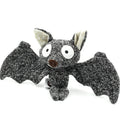 Mini Bat Toy Squeaky Plush Knit Chew Dog Stuffed Animal Plush Toys for Dogs
