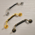 92mm Hole Spacing Chinese Classic Antique Bronze Zinc Alloy Handle-Furniture Hardware for Dresser Wardrobes Bedroom Living Room