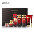 ZHIDUO Wholesale Private Label Skin Care Skin Anti-wrinkle Black Gold Rose Noblewoman Seven Piece Set