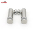 NCYINOX Modern Black Stainless Steel Adjustable Glass Balustrades Clamp for Outdoor Swimming Pool Railing