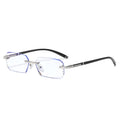 GWTNN OEM Gafas Sin Montura Fashion Sunglasses Glasses Luxury Rimless Silver Frame