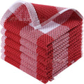 Thick Absorbent Waffle Kitchen  Solid Color Plaid Square Hand Towel Cotton