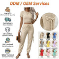 Plus Size Women's Suit Summer Casual Wear 2 Piece Sets for Women Daily Casual Casual Wear With Summer Clothes 2023