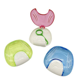 Portable Colorful Plastic Dental Orthodontic Retainer Cases Home Use Invisible Brace Storage Box Multi-Purpose Oral Hygiene