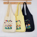 Size Printed Recycled Reusable Plain Blank Organic Calico Cotton Canvas Grocery Shopping Tote Bag