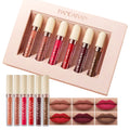 HANDAIYAN Matte Lipgloss Set Velvet Rose Colors Liquid Lipstick High Pigment Moisturizing Custom Makeup Wholesale Vagan