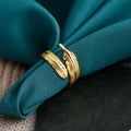 Fashion Custom Jewelry  Products Feather 925 Sterling Silver Feather Leaf Ring Silver Jewelry