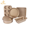 8 Inch Live Bottom Cake Mold 6 Hole Pizza Pan Toast Box square Baking Pan Baking Tool Set