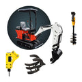 2025 Fully New Mini Excavator With Japan Engine New Digger