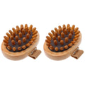 Beech Wood Handle Air Cushion Massage Dry Brush Hair Brush for Women Men Muscle Gua Sha Body Meridian Comb Home Use Fatigue