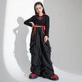 Girls Jazz Dance Dress Handsome Japanese Street Costume Set Children Hiphop Runway Stage Trend