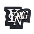 Manufacturer Custom Clothing PU Design Luggage Tags Black Leather Label Patch Logos for Sneakers 3D Embroidered Sequins for Hat