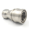 KZF-06 3/4 Inch BSP NPT 60 Interchange Carbon Steel High Pressure Quick Connect Couplings