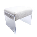 Factory Wholesale Best Acrylic Bar Stools Clear+ Color Cushion Transparent Acrylic Bar Stool