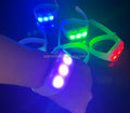 Customized DMX Remote Controlled Glow LED Wristbands Flashing for Music Festivals Concert Graduation Thanksgiving Valentine's