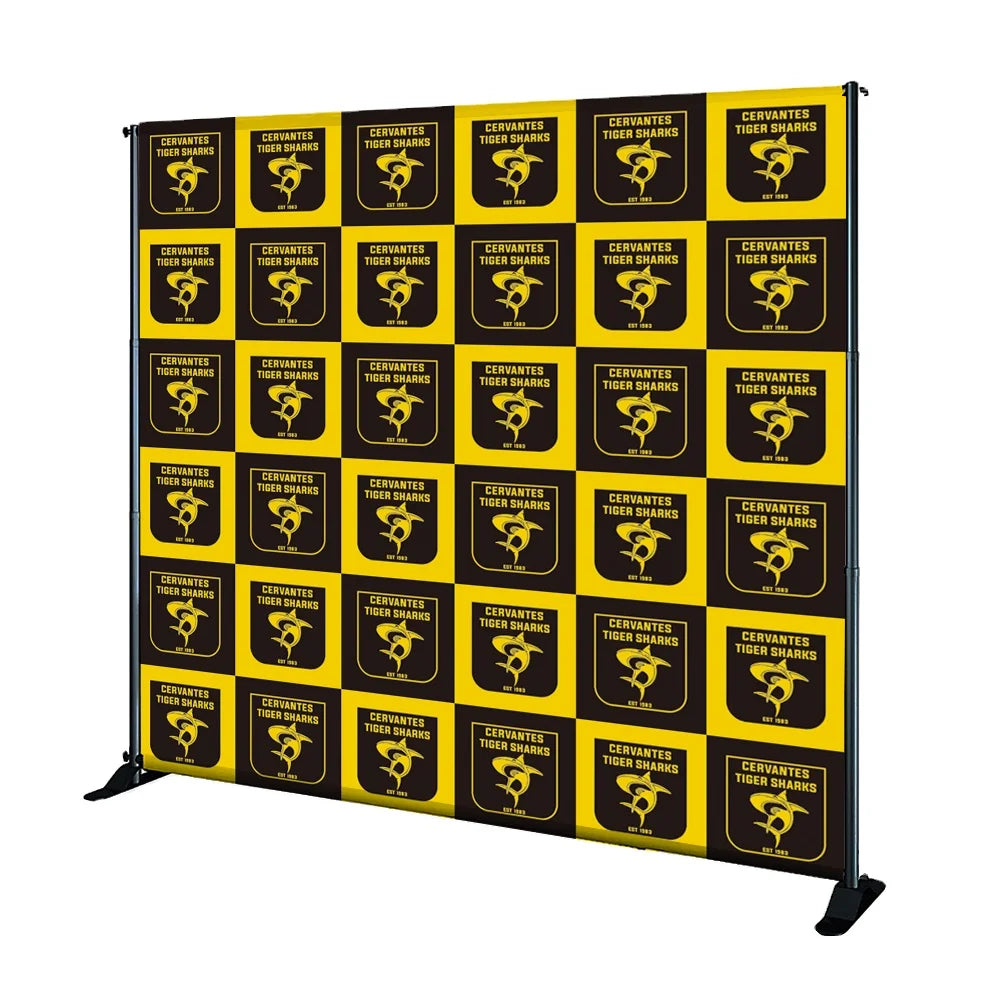 Portable SALE Free Design Custom Print Adjustable Trade Show Telescopic Display Stand