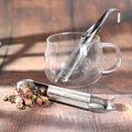 Food Grade 304 Stainless Steel Flower Tea Stick Infuser Loose Leaf Tea Tube Filter