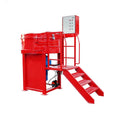 800kg Castable Refractory Cement Pan Mortar Mixer for High Density Material Refractory Castable