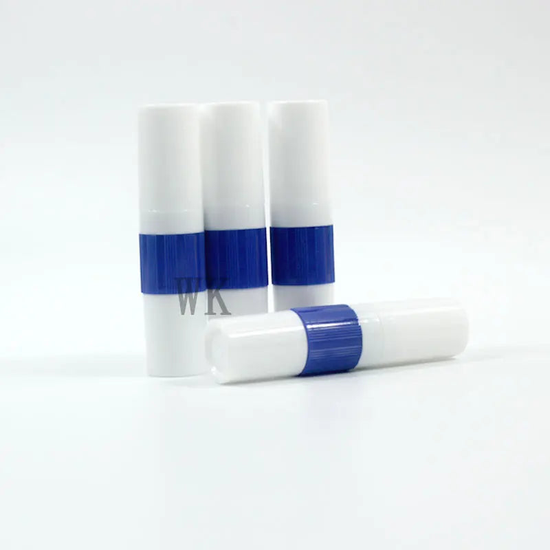 2 in 1Custom White Empty Nasal Plastic Inhaler Stick Aromatherapy Essential Oil Nasal Inhaler Tube for Diffuser Stick
