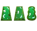 Golf Putting Green Artificial Grass Mini Golf Course Bunker Puddle Golf 9 Hole Green