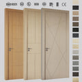 Guangdong Foshan Classic Wood Interior Doors Mdf Bedroom Doors for Houses Quality Melamine Wood Doors