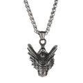 Viking Souvenir Stainless Steel Necklace Men's Viking Necklace Norse Dragon Pendant Necklace Viking Jewelry