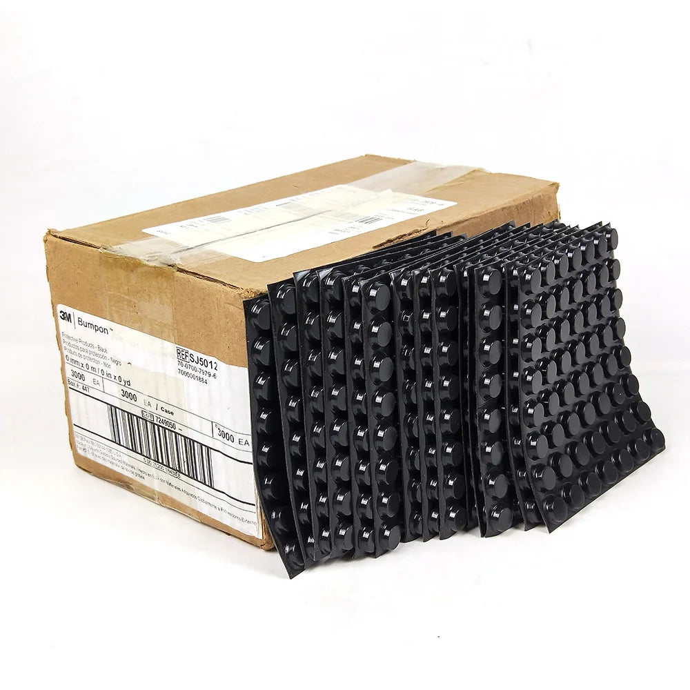 3M SJ5012 Black Rubber Pad 3M Bumpon Tape Car or Electronic Equipment Use Protection