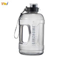 Bucket Water Cup Large Capacity Portable Carry Rope Sport Water Bottle Plastic