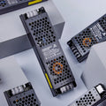 Ultra-Thin & Slim 12V/24V LED Power Supply IP20 LED Driver with Switching 100W-500W Range