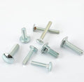 Chrome Plated Steel Bumper Bolts Large Oblate Head Carriage Bolt square Neck with Step Bolt Manufacturers Custom