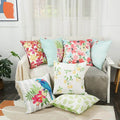 Amity New Summer Polyester Decorative Outdoor Cushion Cover Waterproof Decor Plant Printed Cushion Covers