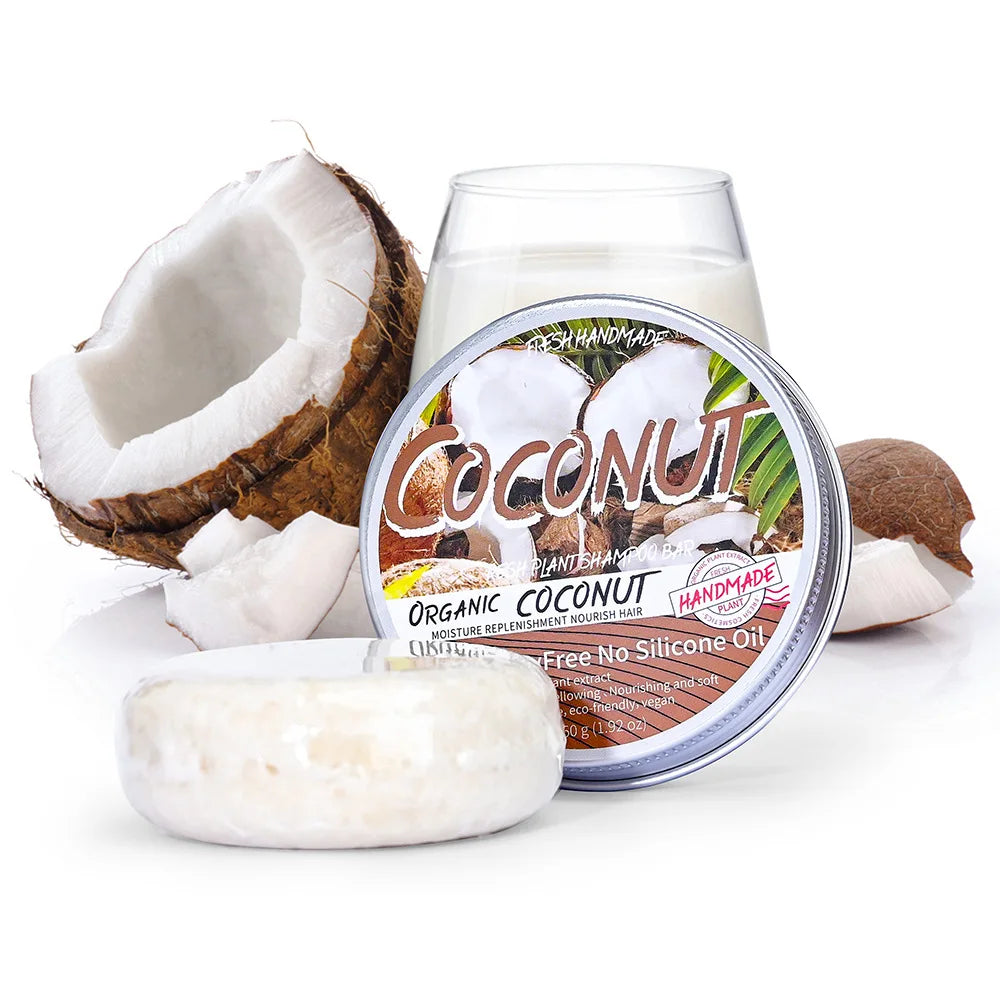 OEM Wholesale Coconut Shampoo bar Soap Handmade Hotel Soaps Organic Hair Care Cleaning Solid Shampoo Soap bar