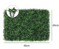 Factory-Provided 16*24inch Artificial Boxwood Hedge Screen Milan Grass Decorative Wall Privacy Hedge Plant High Quality Boxwood