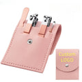 Custom High-quality 4PCS Stainless Steel Manicure Set Mini Portable Nail Clippers Set Household Essentials Nail Trimmer