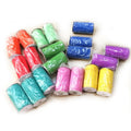 1/4 Inch 6mm Embroidered Colorful Woven Elastic Band Colored Knitted Elastic for Knitting