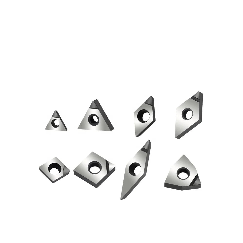 Coated Pcbn CBN TCGW/TNGN/TPGW/TPGN Brazed Inserts Super Hard Cutting Tools for Lathe Cast Iron Steel BEGUN Brand OEM Available