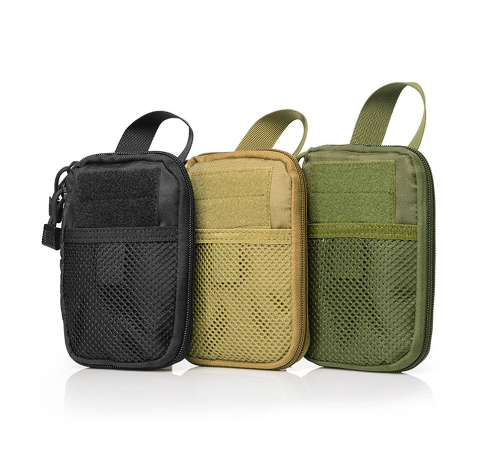 Tactical Waist Pouch EDC Molle Waist Bag Belt Phone Pouch Holster Purse Carrying Pouch