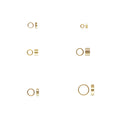 Beadsnice Crimp Tube Beads Gold Filled Wholesale for Jewelry Making  6x1.8mm /4mmx1.5mm ID 40790