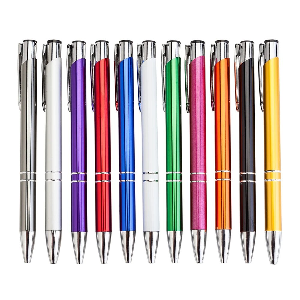Popular Custom Cheap Advertising Metal Pen Promotion Aluminum Pen Company Logo Ball Pen