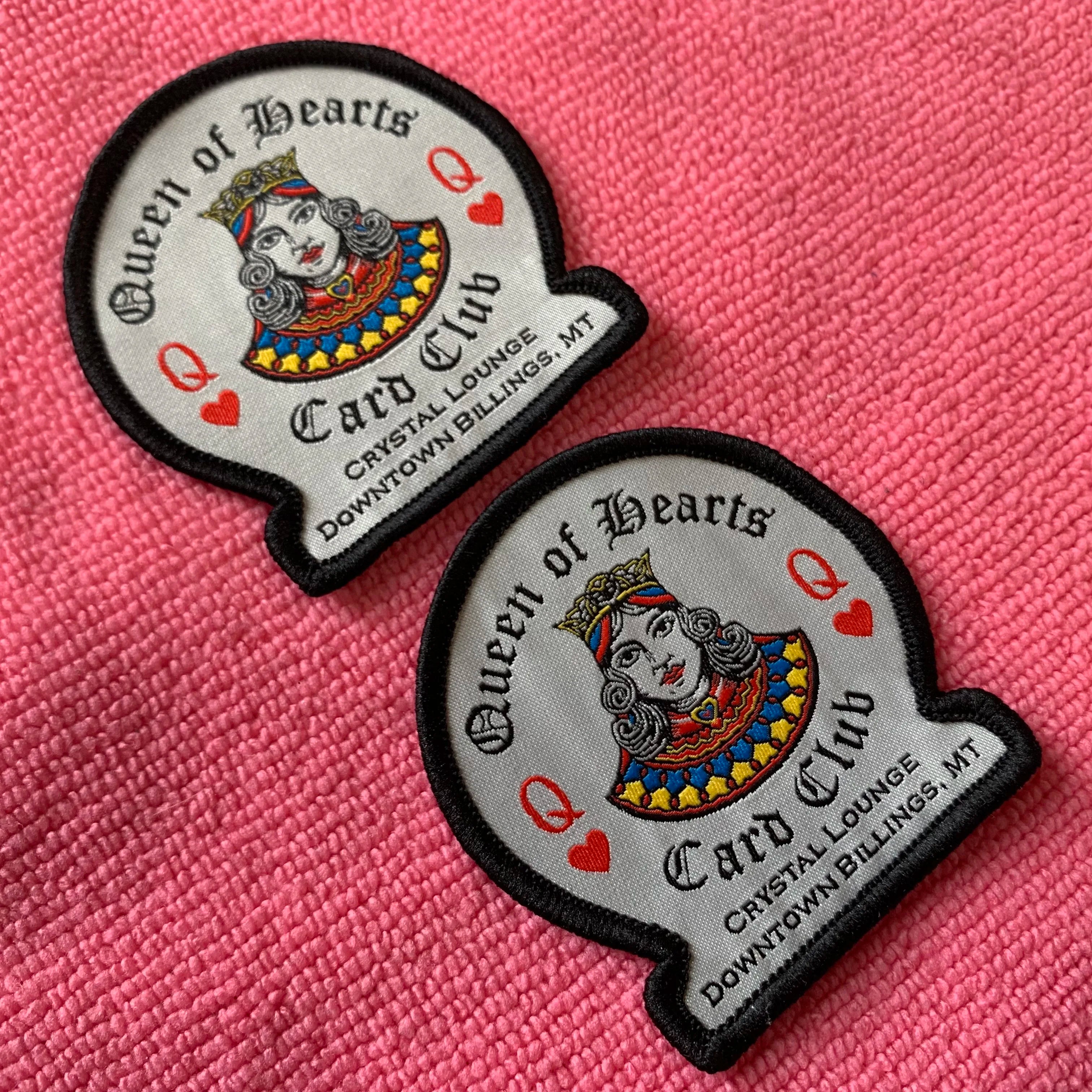 Personalized Designer Iron on Woven Patch Label for Trucker HatCustom Eco-Friendly Heat Press Textile Clothing Badges