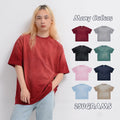 Manufacturers Vintage Washed Blank Street Wear t Shirt Plain t Shirts for Men Jet Dyeing Oversize Men's T-shirt