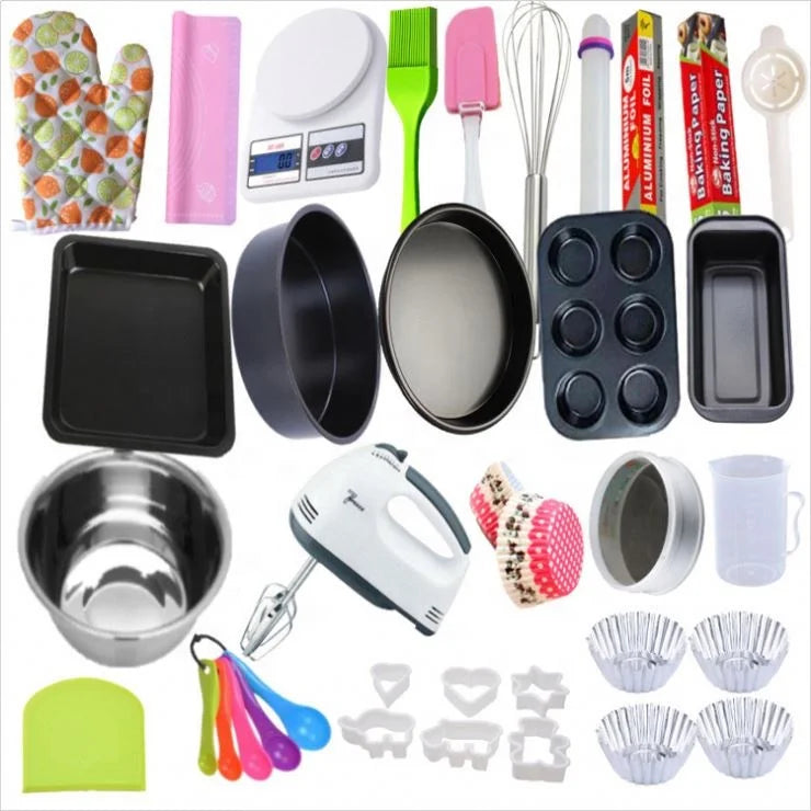 Oven Tool Baking Set Novice Household Cake Mold Children's Biscuit Making Baking Pan Set